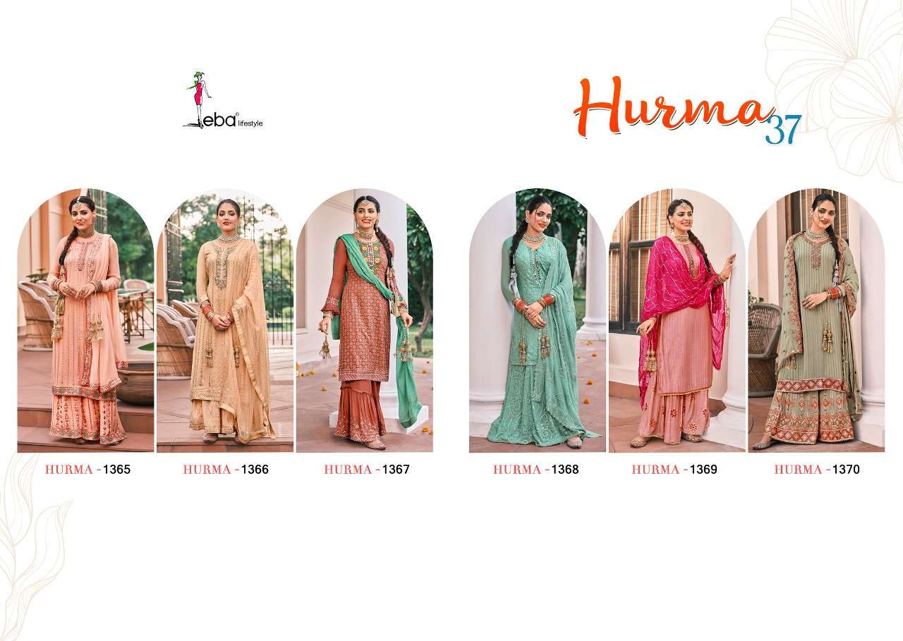 EBA LIFESTYLE PRESENTS HURMA-37 WHOLESALE RATE IN SURAT- SAI DRESSES