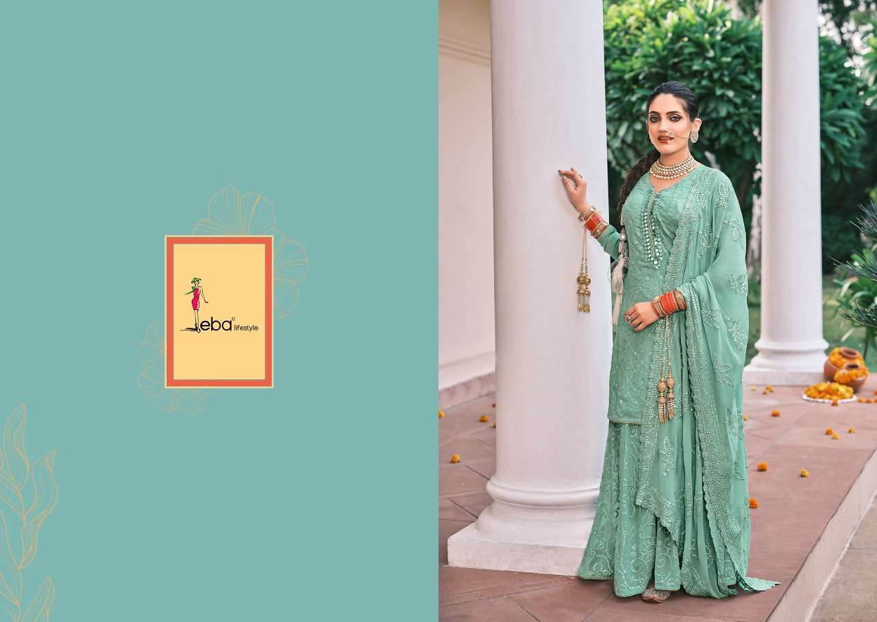 EBA LIFESTYLE PRESENTS HURMA-37 WHOLESALE RATE IN SURAT- SAI DRESSES