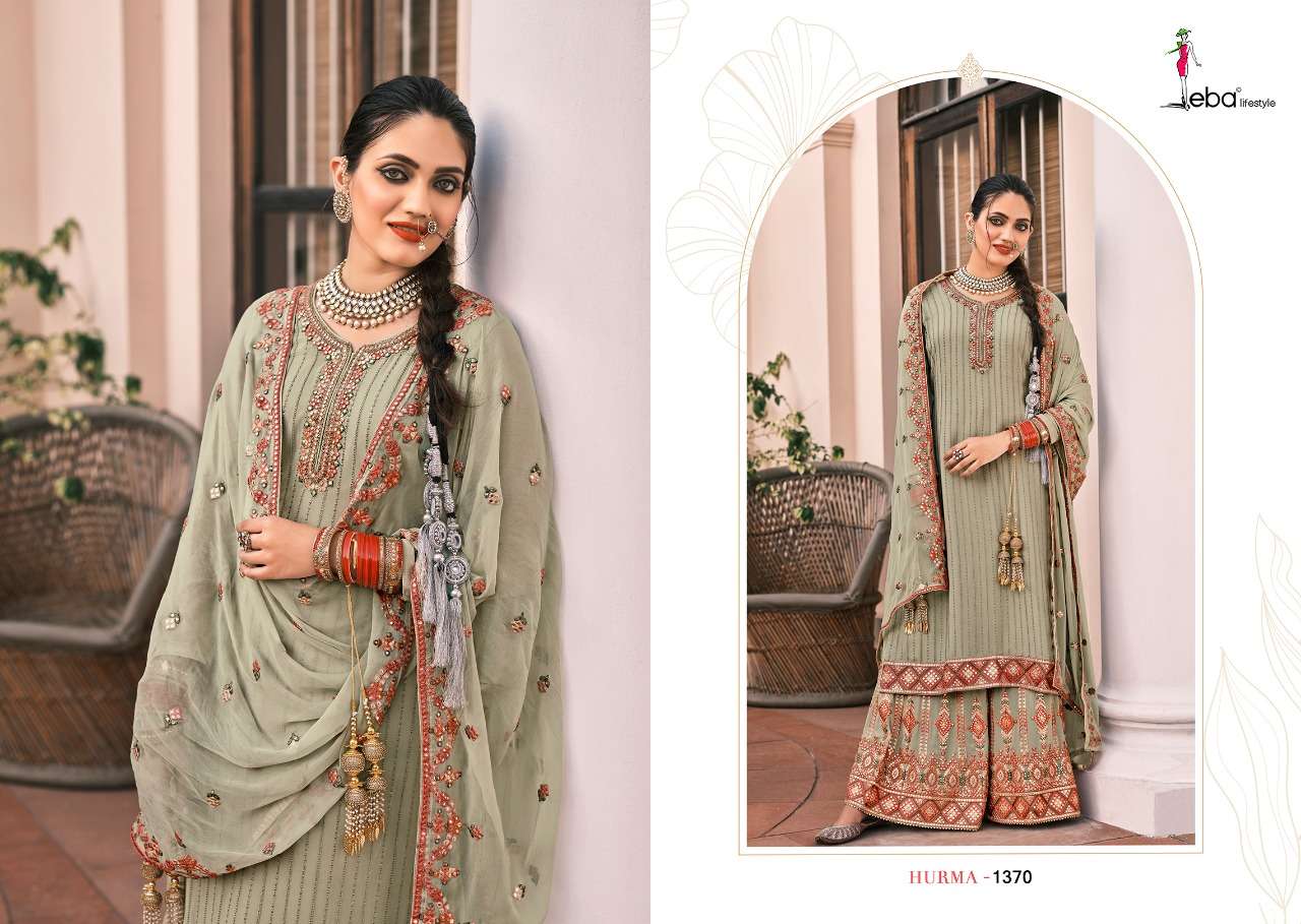 EBA LIFESTYLE PRESENTS HURMA-37 WHOLESALE RATE IN SURAT- SAI DRESSES