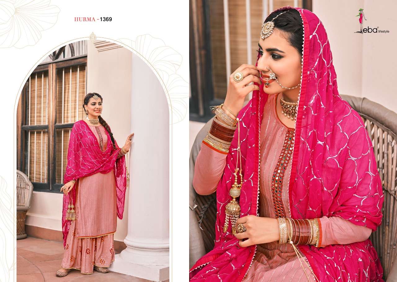 EBA LIFESTYLE PRESENTS HURMA-37 WHOLESALE RATE IN SURAT- SAI DRESSES