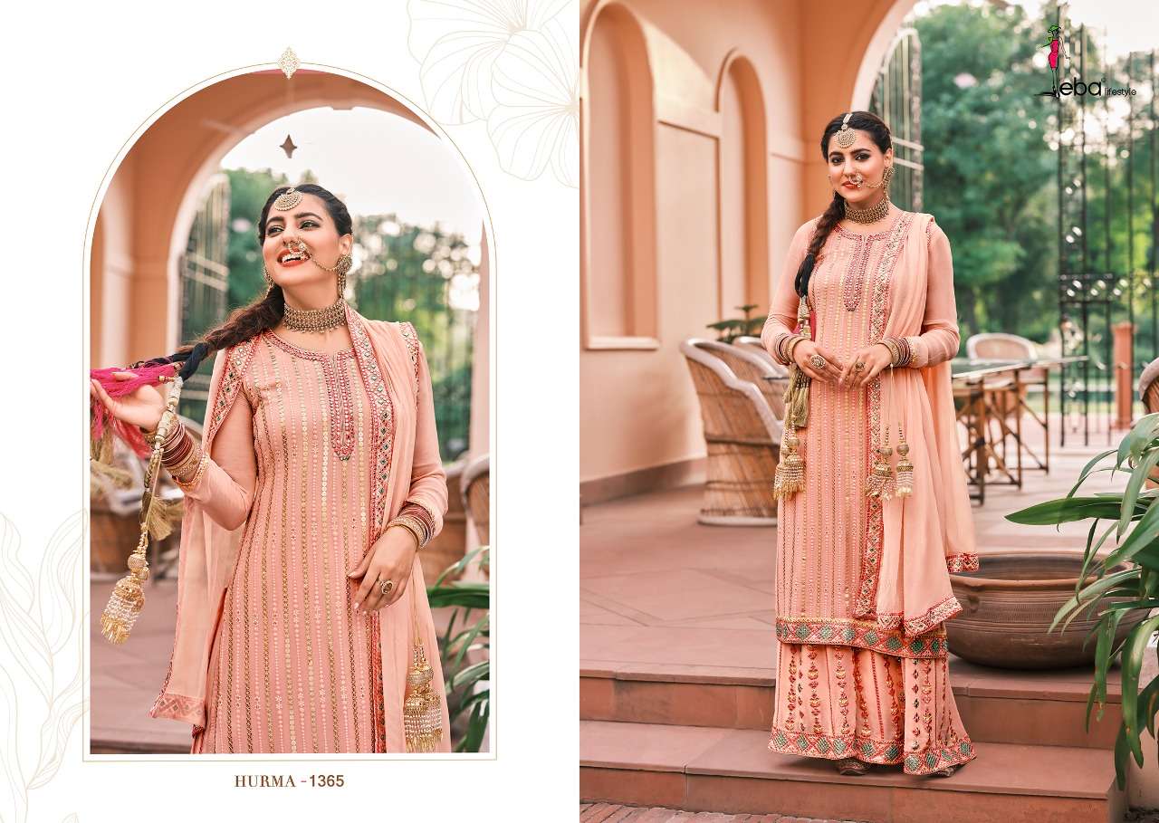 EBA LIFESTYLE PRESENTS HURMA-37 WHOLESALE RATE IN SURAT- SAI DRESSES