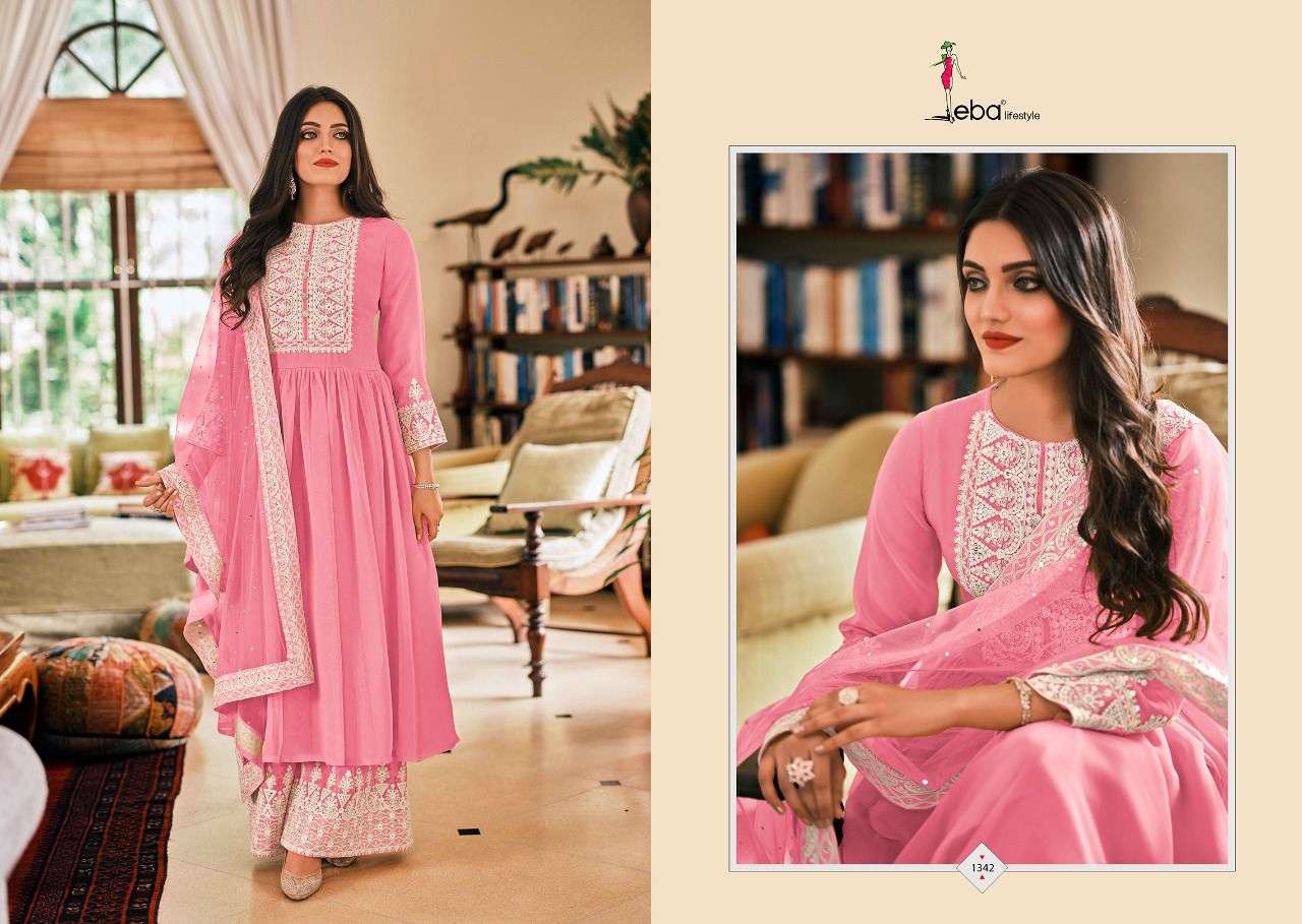 EBA LIFESTYLE PRESENTS LATEST 3 PIECES CATALOG DIL-NOOR WHOLESALE RATE IN SURAT- SAI DRESSES