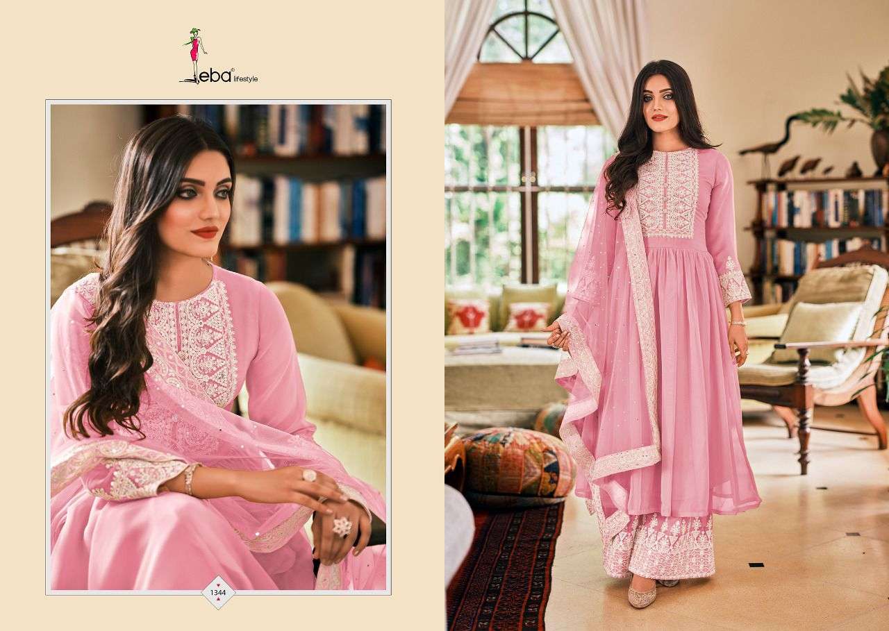 EBA LIFESTYLE PRESENTS LATEST 3 PIECES CATALOG DIL-NOOR WHOLESALE RATE IN SURAT- SAI DRESSES