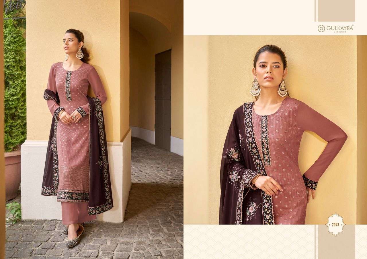 GULKAYRA DESIGNER PRESENTS NEW CATALOG BANNI-NX WHOLESALE RATE IN SURAT SAI DRESSES