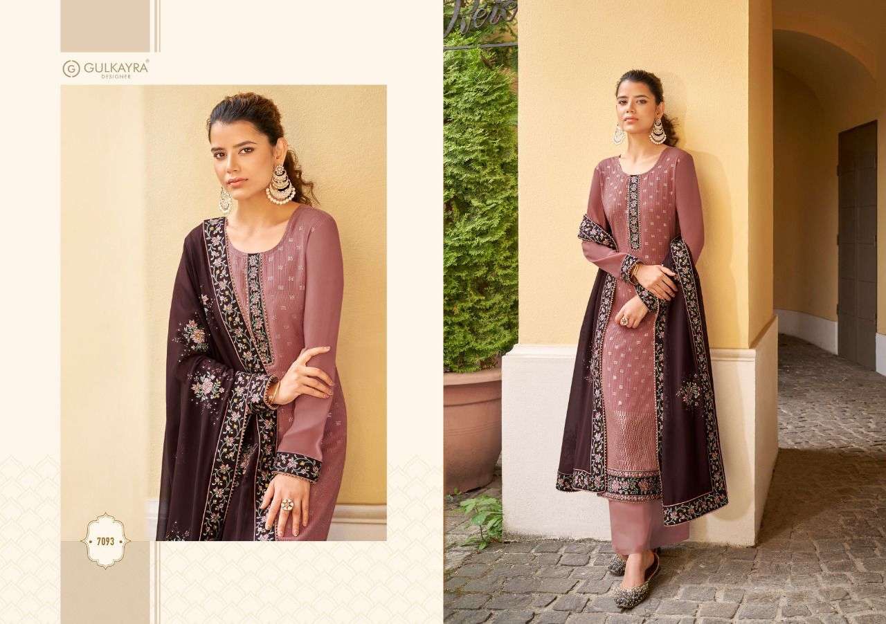GULKAYRA DESIGNER PRESENTS NEW CATALOG BANNI-NX WHOLESALE RATE IN SURAT SAI DRESSES