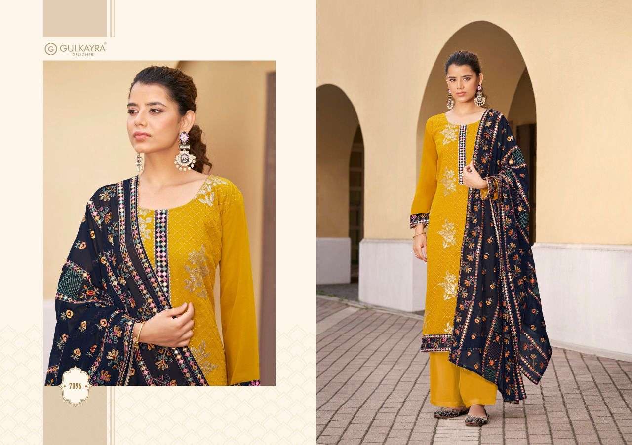GULKAYRA DESIGNER PRESENTS NEW CATALOG BANNI-NX WHOLESALE RATE IN SURAT SAI DRESSES