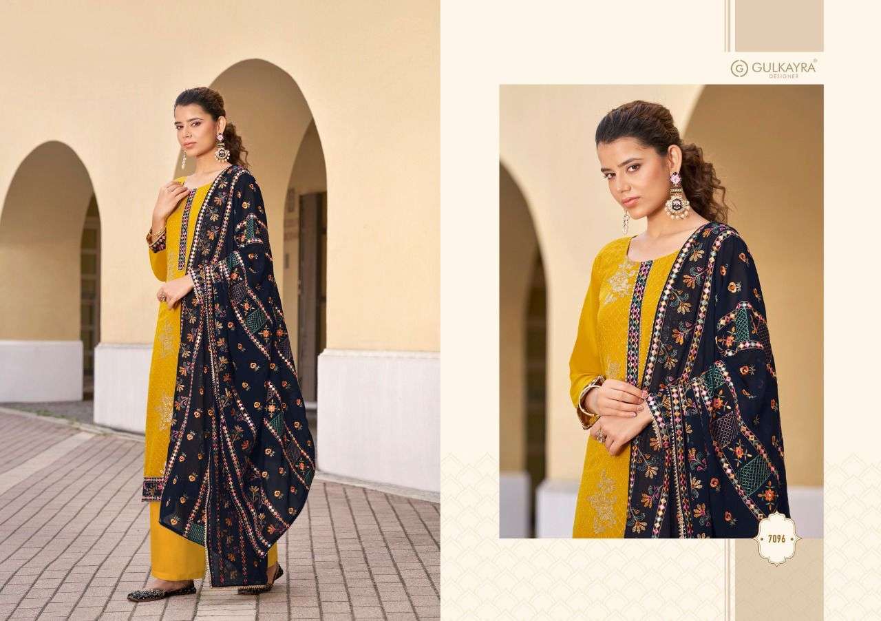 GULKAYRA DESIGNER PRESENTS NEW CATALOG BANNI-NX WHOLESALE RATE IN SURAT SAI DRESSES