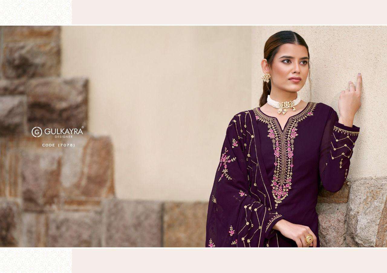 GULKAYRA DESIGNER PRESENTS NEW CATALOG CHARMI WHOLESALE RATE IN SURAT SAI DRESSES
