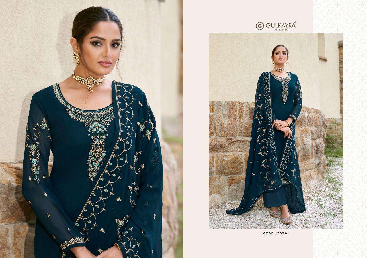 GULKAYRA DESIGNER PRESENTS NEW CATALOG CHARMI WHOLESALE RATE IN SURAT SAI DRESSES