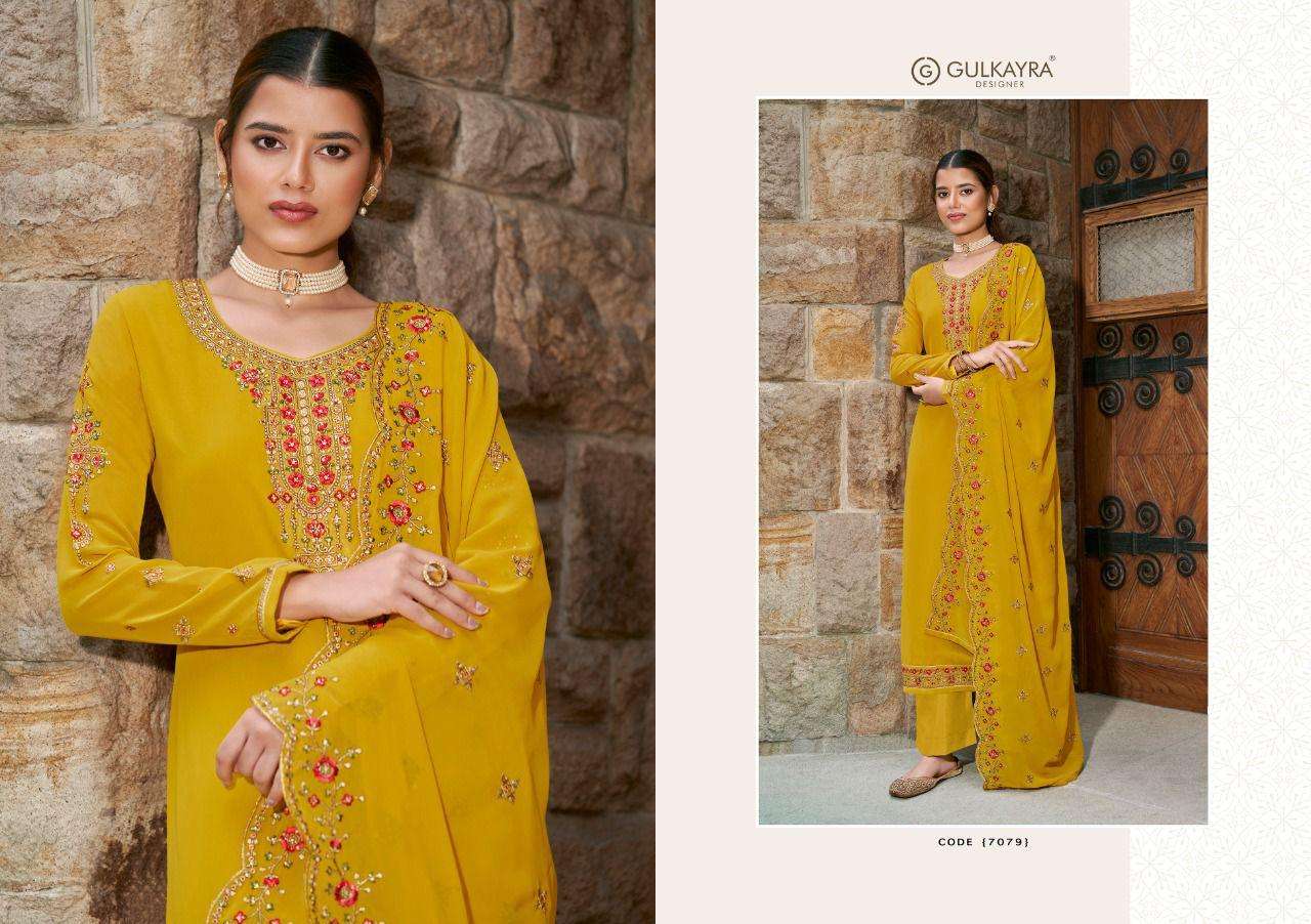 GULKAYRA DESIGNER PRESENTS NEW CATALOG CHARMI WHOLESALE RATE IN SURAT SAI DRESSES