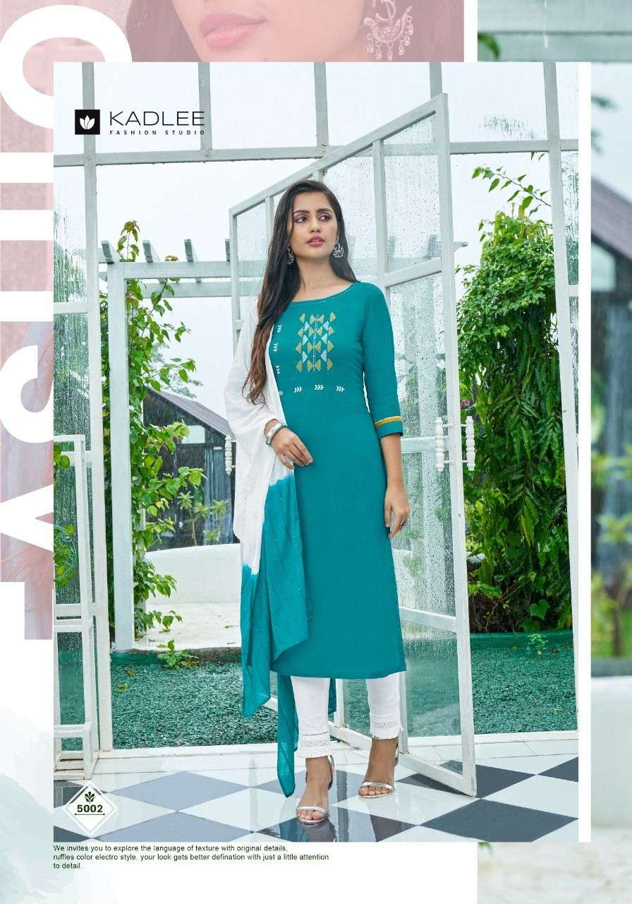 KADLEE MITTOO PRESENTS NEW CATALOG AARZOO WHOLESALE RATE IN SURAT- SAI DRESSES