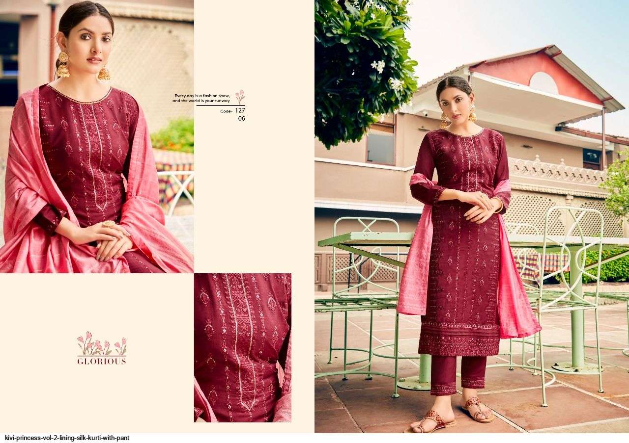KALAROOP PRESENTS NEW CATALOG PRINCESS VOL-02 WHOLESALE RATE IN SURAT- SAI DRESSES