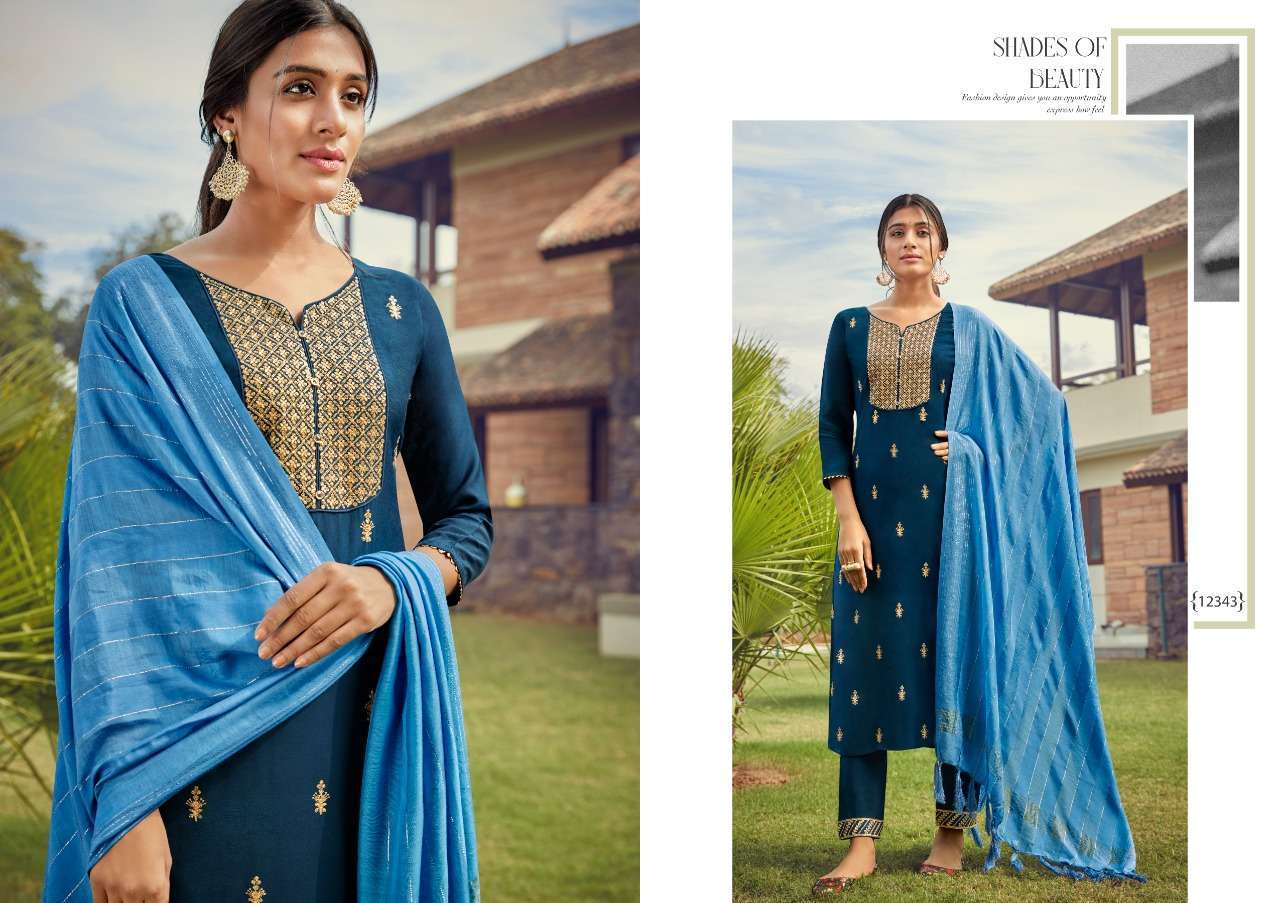 KALAROOP PRESENTS NEW CATALOG RAMEE WHOLESALE RATE IN SURAT- SAI DRESSES