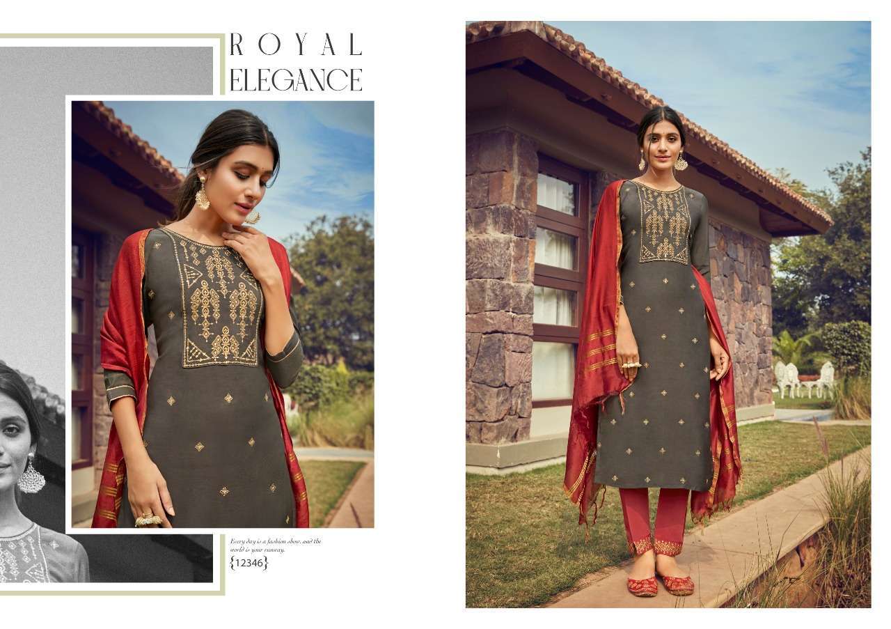 KALAROOP PRESENTS NEW CATALOG RAMEE WHOLESALE RATE IN SURAT- SAI DRESSES