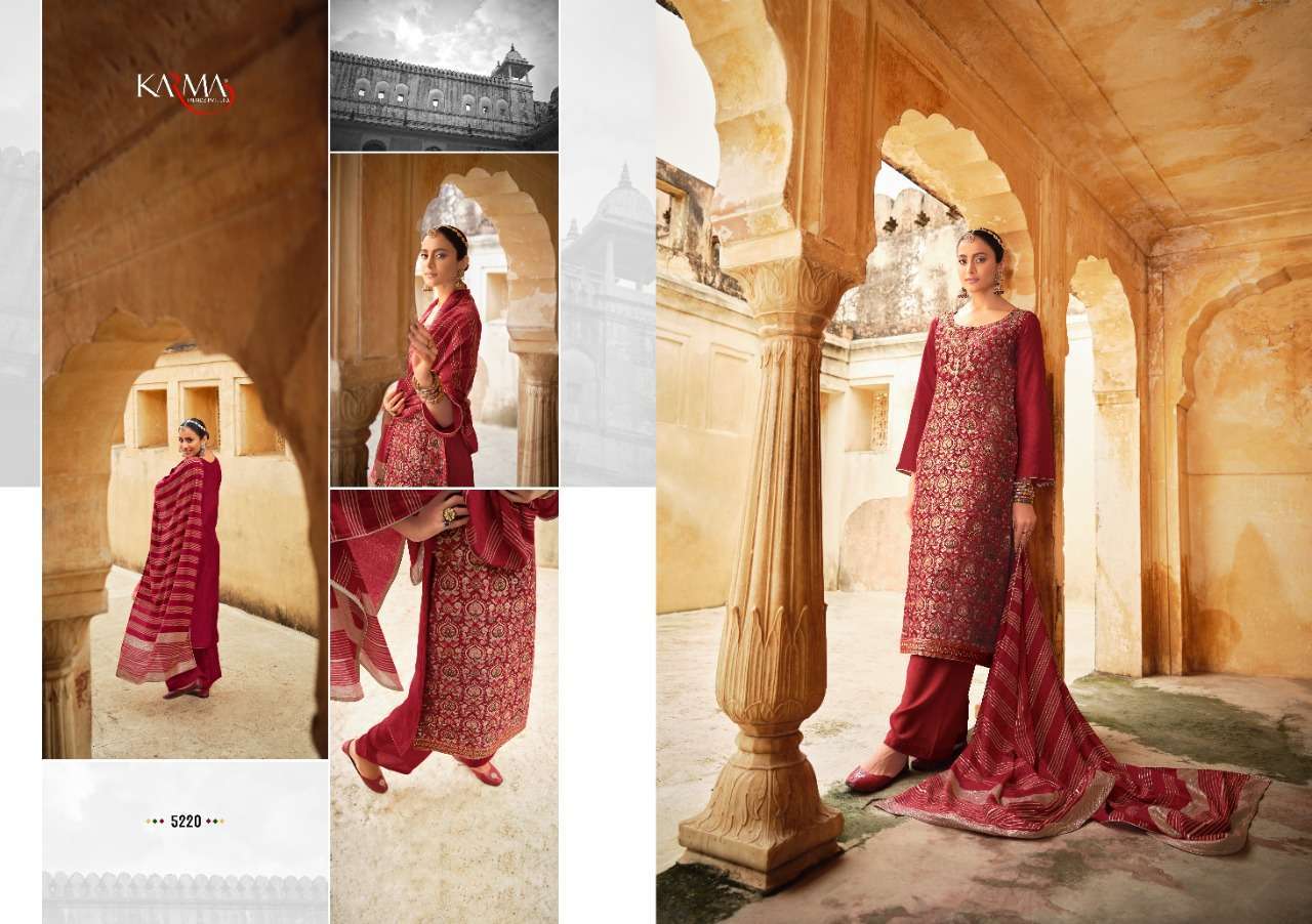 KARMA PRESENTS JASHNN VOL-04 WHOLESALE RATE IN SURAT SAI DRESSES