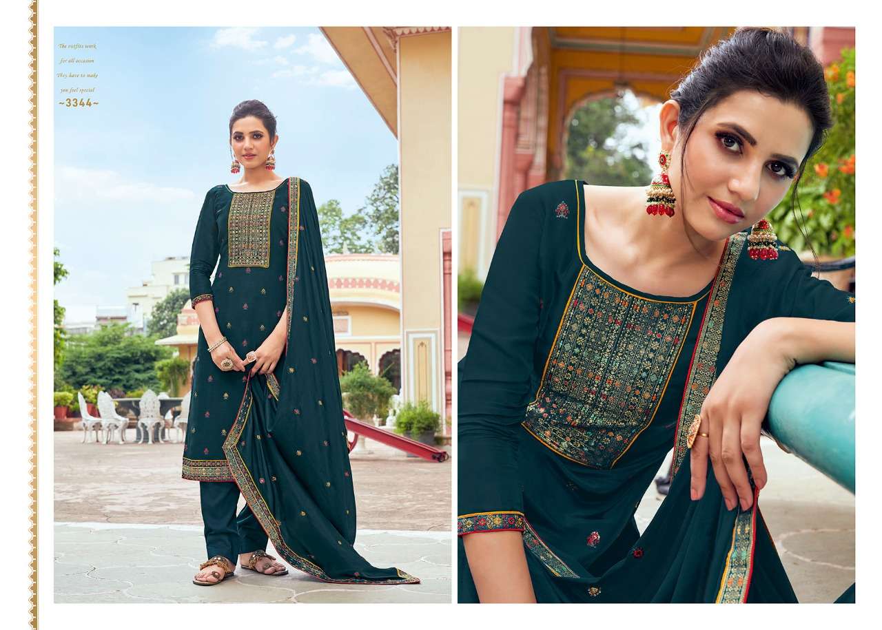 RANGOON PRESENTS LATEST CATALOG AARADHYA WHOLESALE RATE IN SURAT - SAI DRESSES