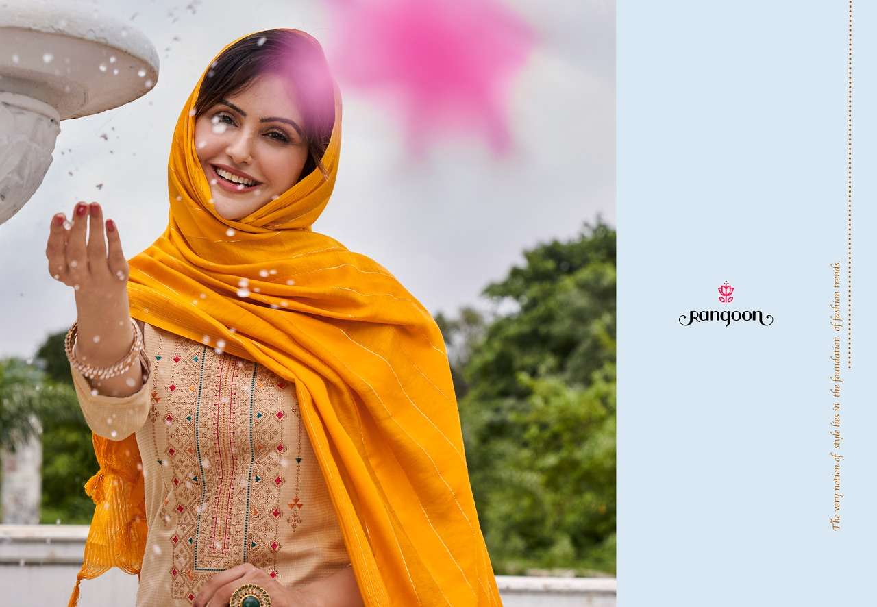 RANGOON PRESENTS LATEST CATALOG FOXTAIL WHOLESALE RATE IN SURAT - SAI DRESSES