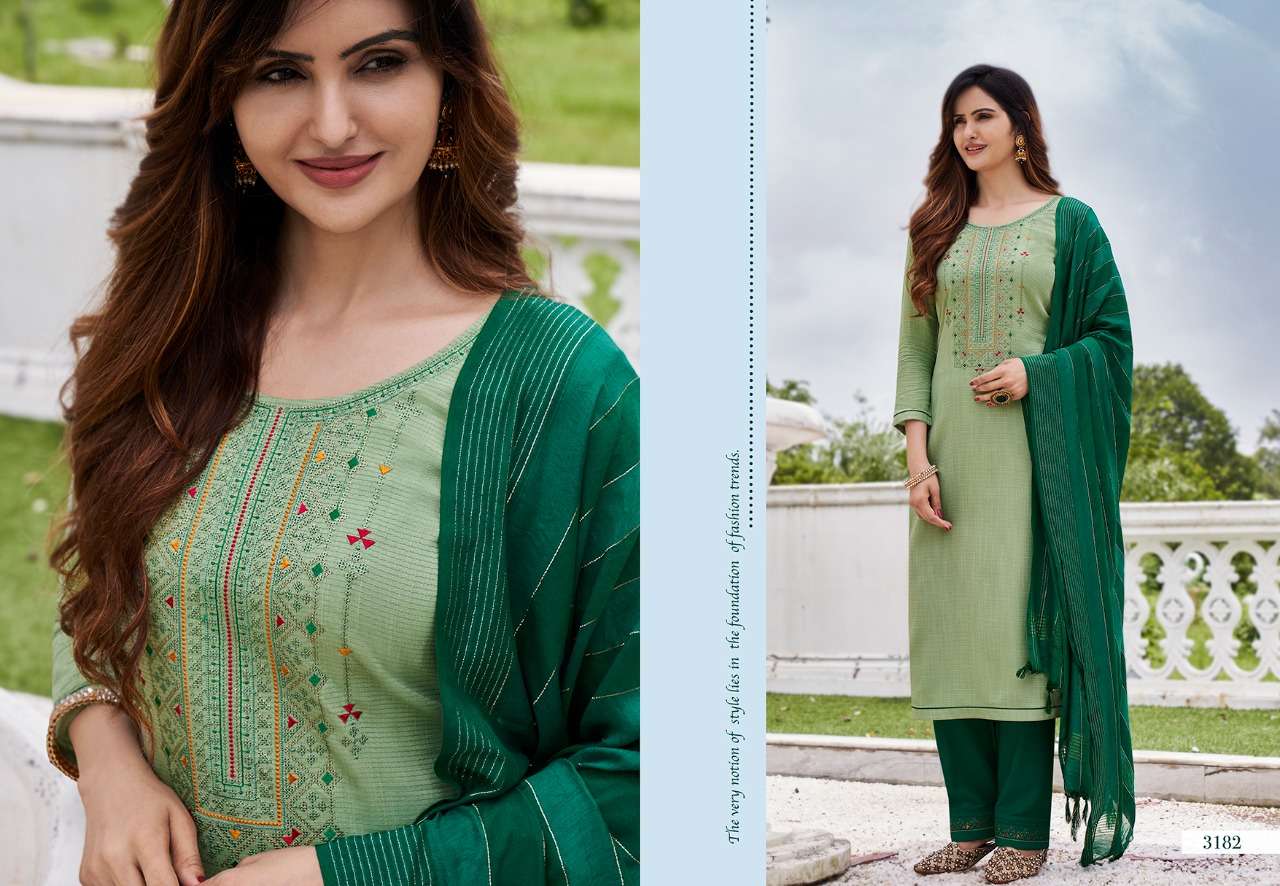RANGOON PRESENTS LATEST CATALOG FOXTAIL WHOLESALE RATE IN SURAT - SAI DRESSES