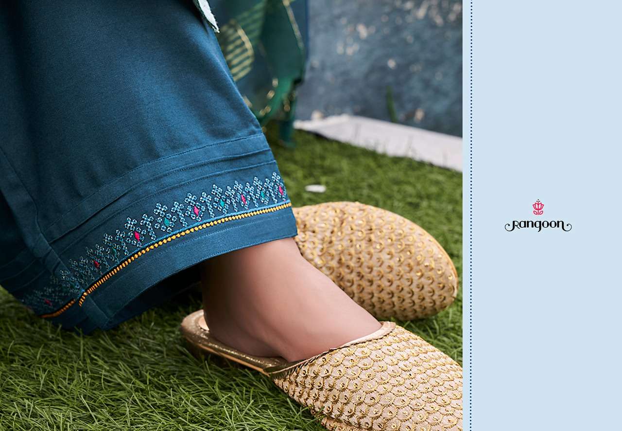 RANGOON PRESENTS LATEST CATALOG FOXTAIL WHOLESALE RATE IN SURAT - SAI DRESSES