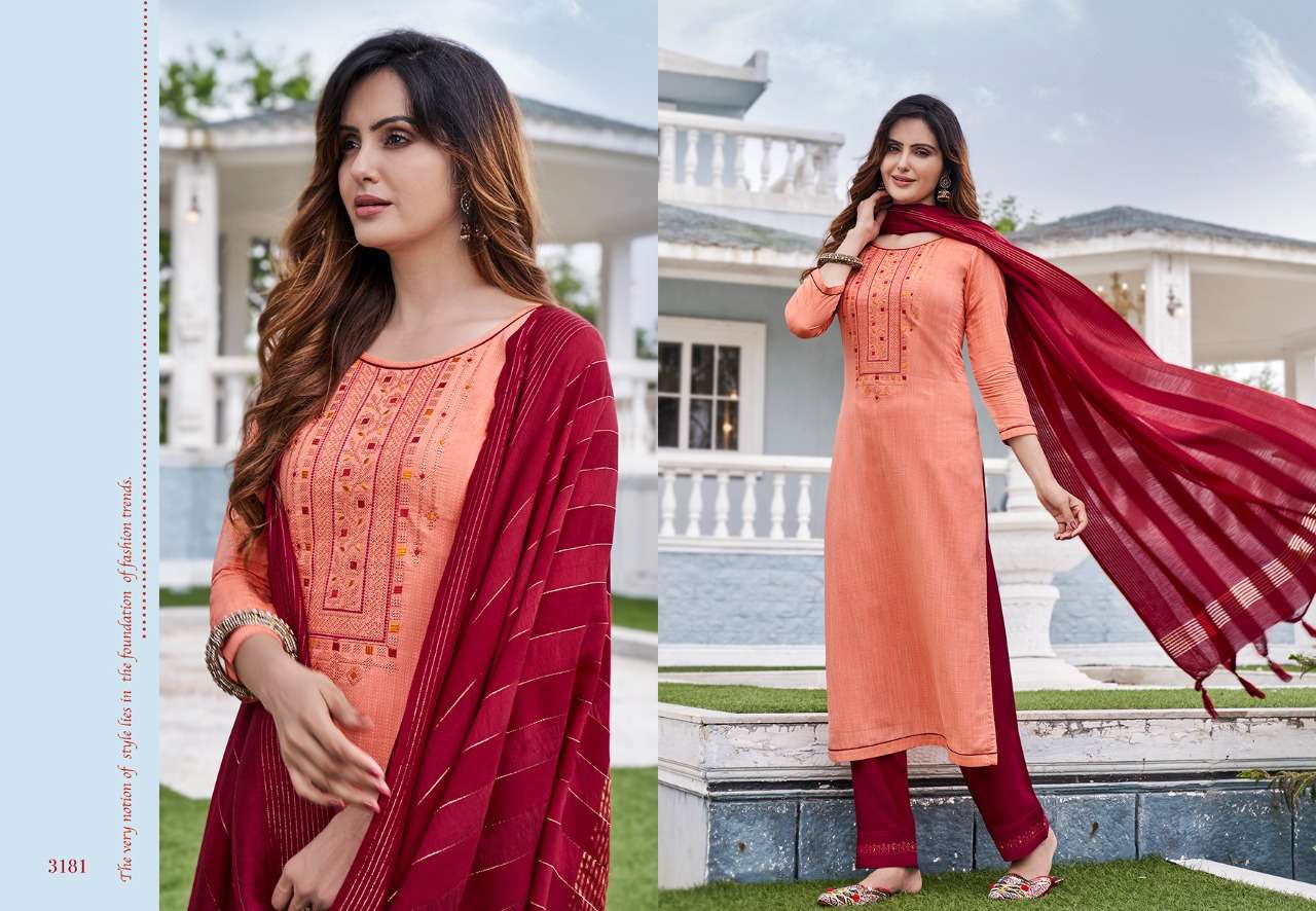 RANGOON PRESENTS LATEST CATALOG FOXTAIL WHOLESALE RATE IN SURAT - SAI DRESSES