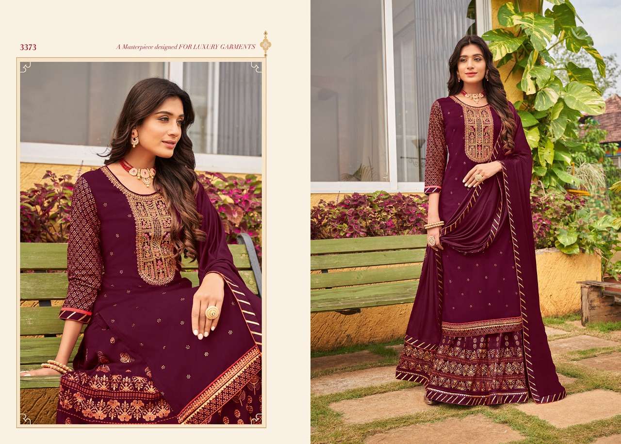 RANGOON PRESENTS LATEST CATALOG NIRJA WHOLESALE RATE IN SURAT - SAI DRESSES