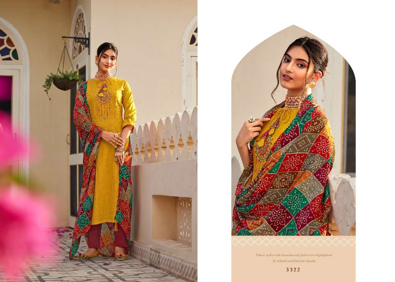 RANGOON PRESENTS LATEST CATALOG RAMJAT WHOLESALE RATE IN SURAT - SAI DRESSES