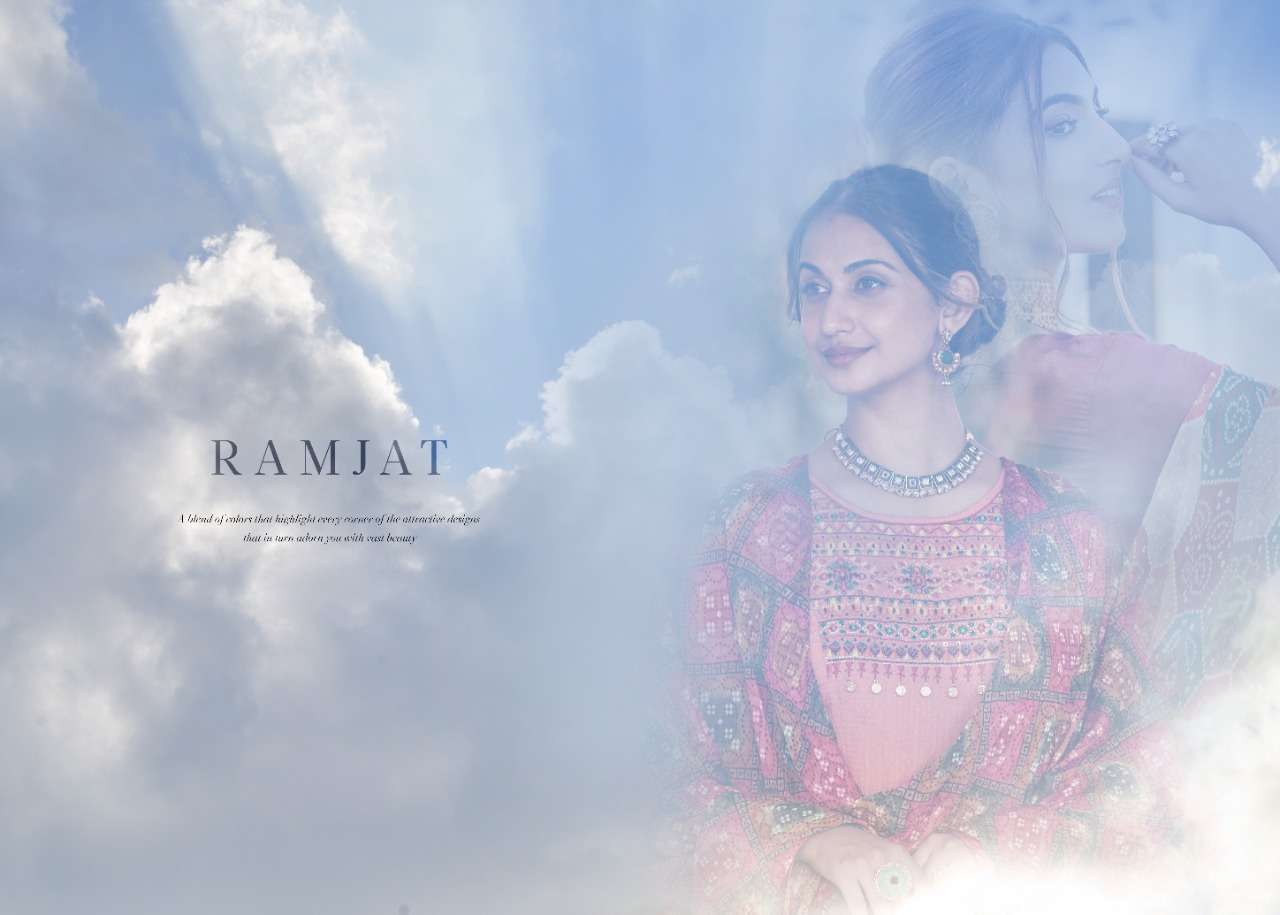 RANGOON PRESENTS LATEST CATALOG RAMJAT WHOLESALE RATE IN SURAT - SAI DRESSES
