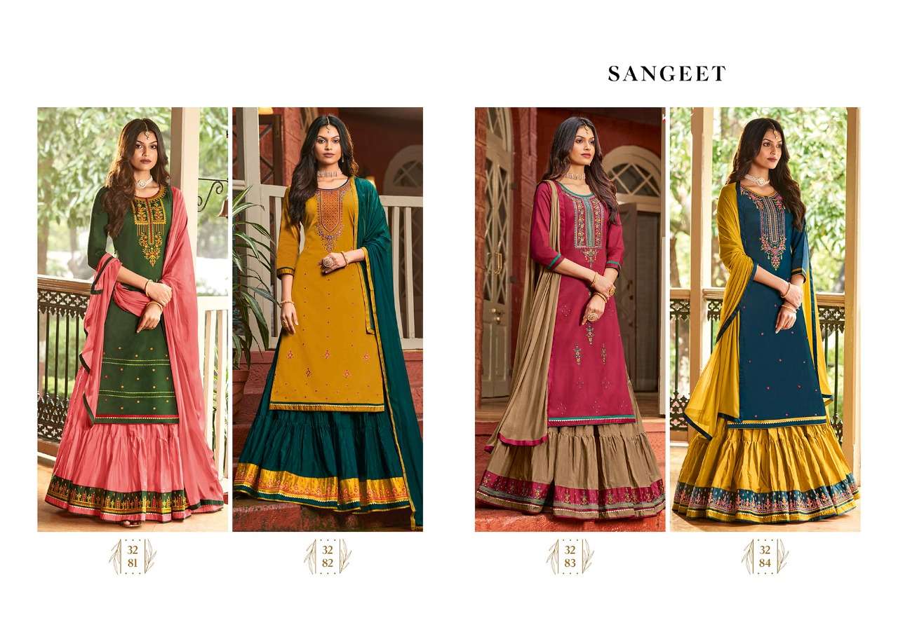 RANGOON PRESENTS LATEST CATALOG SANGEET WHOLESALE RATE IN SURAT - SAI DRESSES