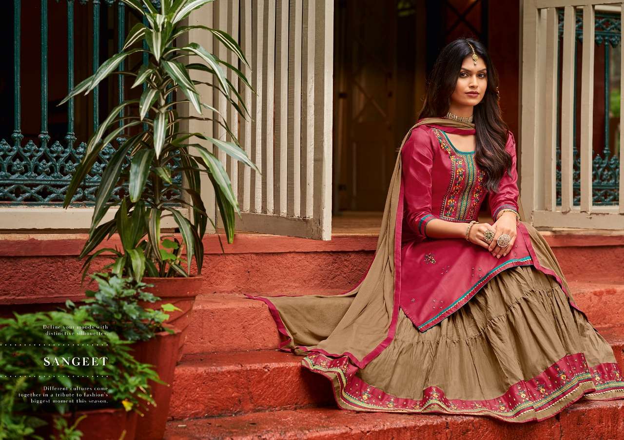 RANGOON PRESENTS LATEST CATALOG SANGEET WHOLESALE RATE IN SURAT - SAI DRESSES