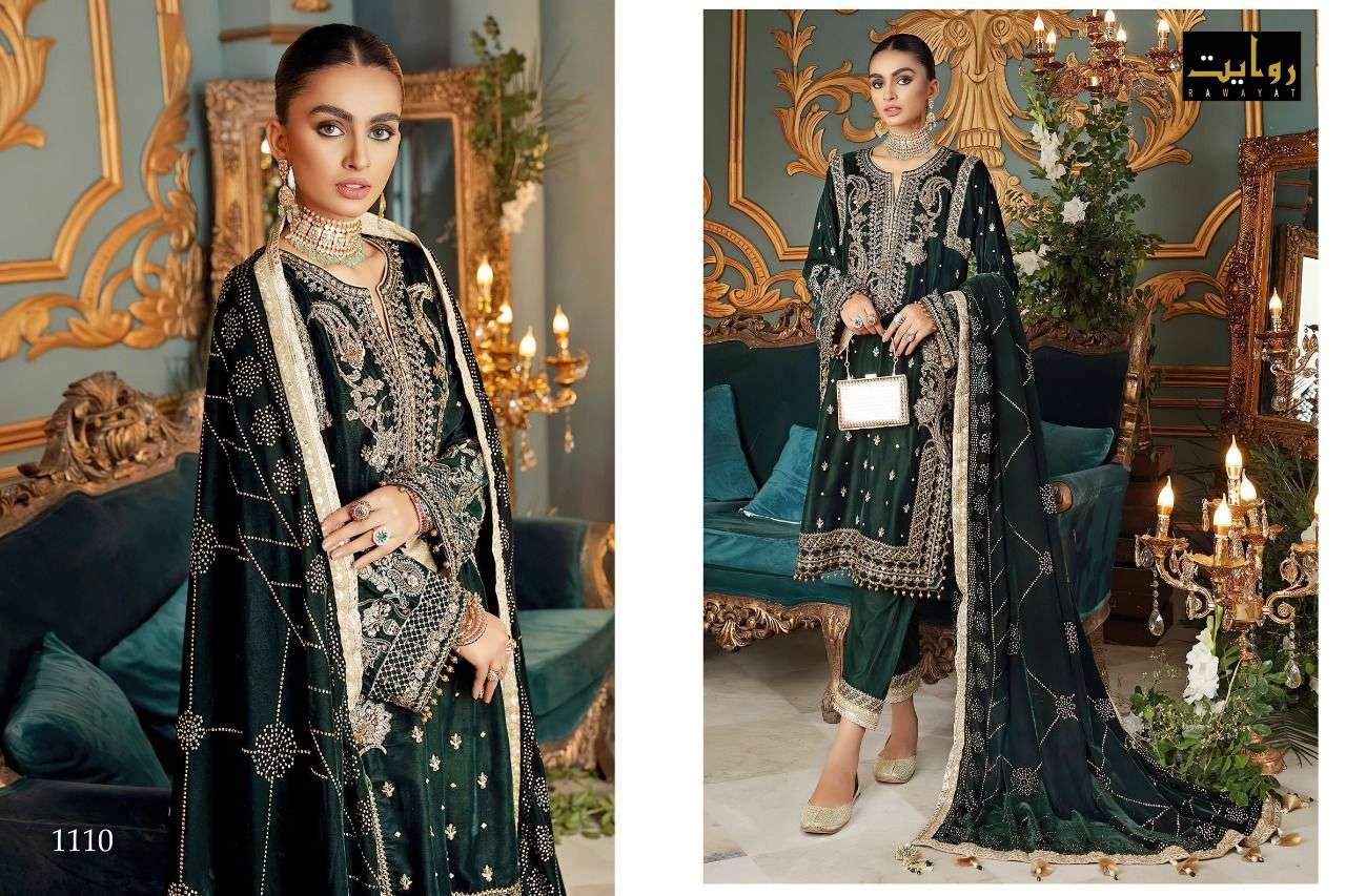 RAWAYAT PRESENTS LATEST PAKISTANI CONCEPT CATALOG ZARTASH COLLECTION 2022 WHOLESALE RATE IN SURAT- SAI DRESSES