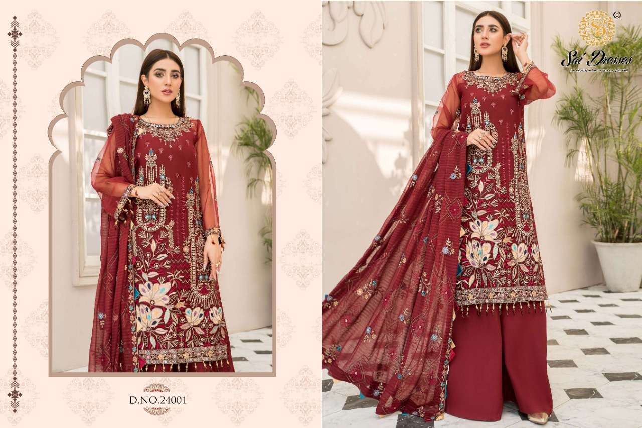 SAI DRESSES  PRESENTS MARYAM GOLD VOL-16 WHOLESALE RATE IN SURAT - SAI DRESSES