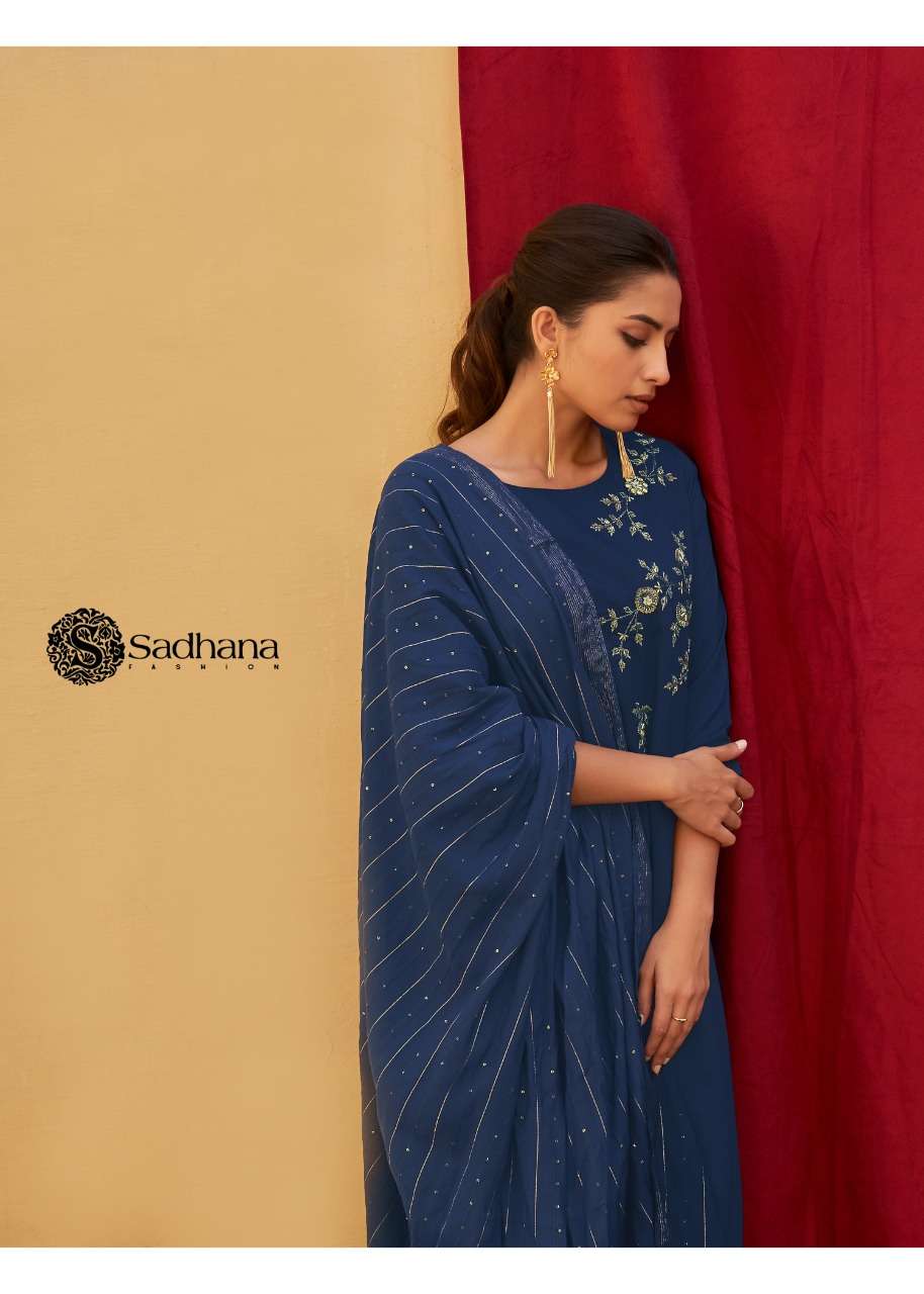 SADHANA FASHION PRESENTS LAKEST KURTI CATALOG DARK FANTASY WHOLESALE RATE IN SURAT