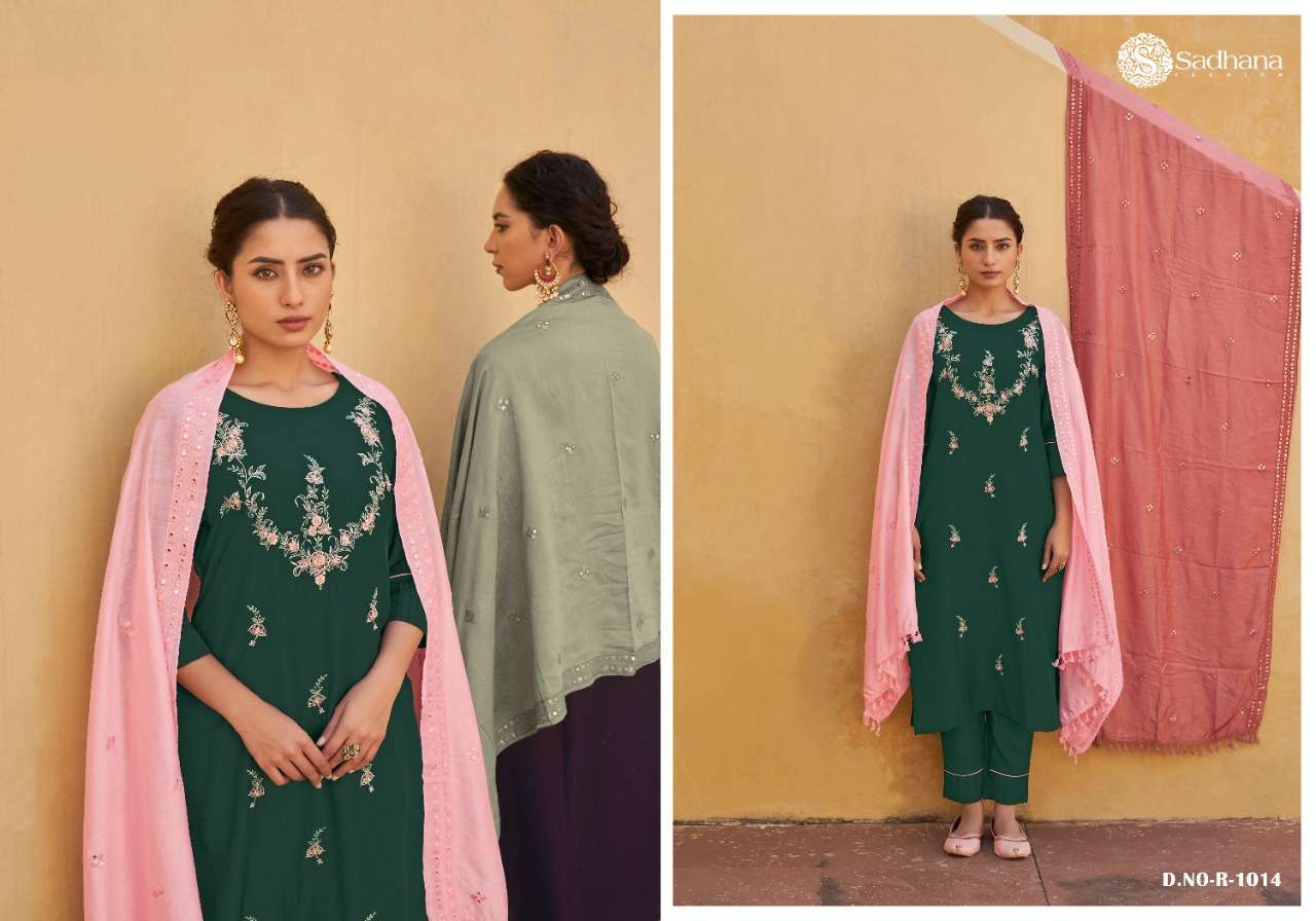 SADHANA FASHION PRESENTS LATEST KURTI CATALOG BUTTERFLY WHOLESALE RATE IN SURAT