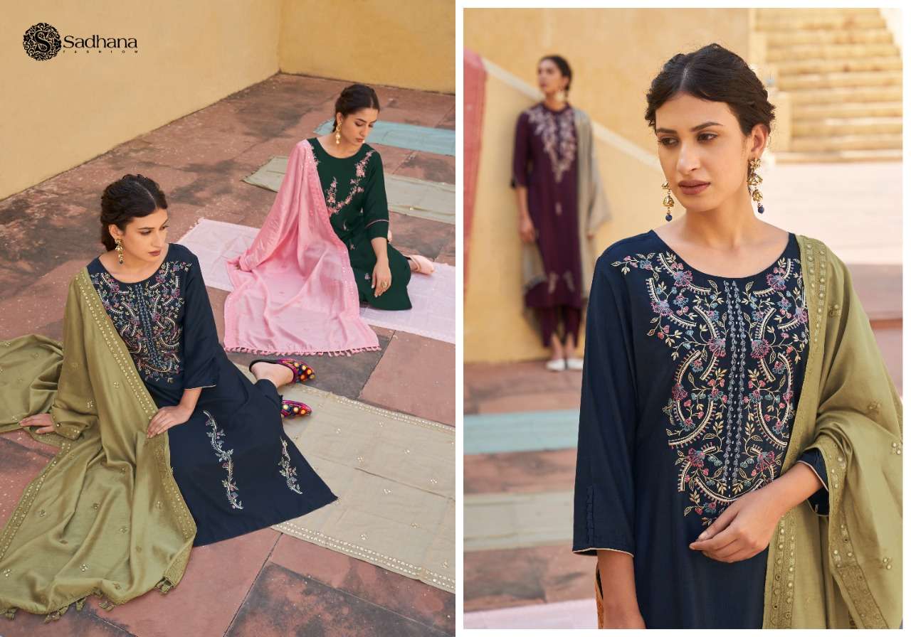 SADHANA FASHION PRESENTS LATEST KURTI CATALOG BUTTERFLY WHOLESALE RATE IN SURAT