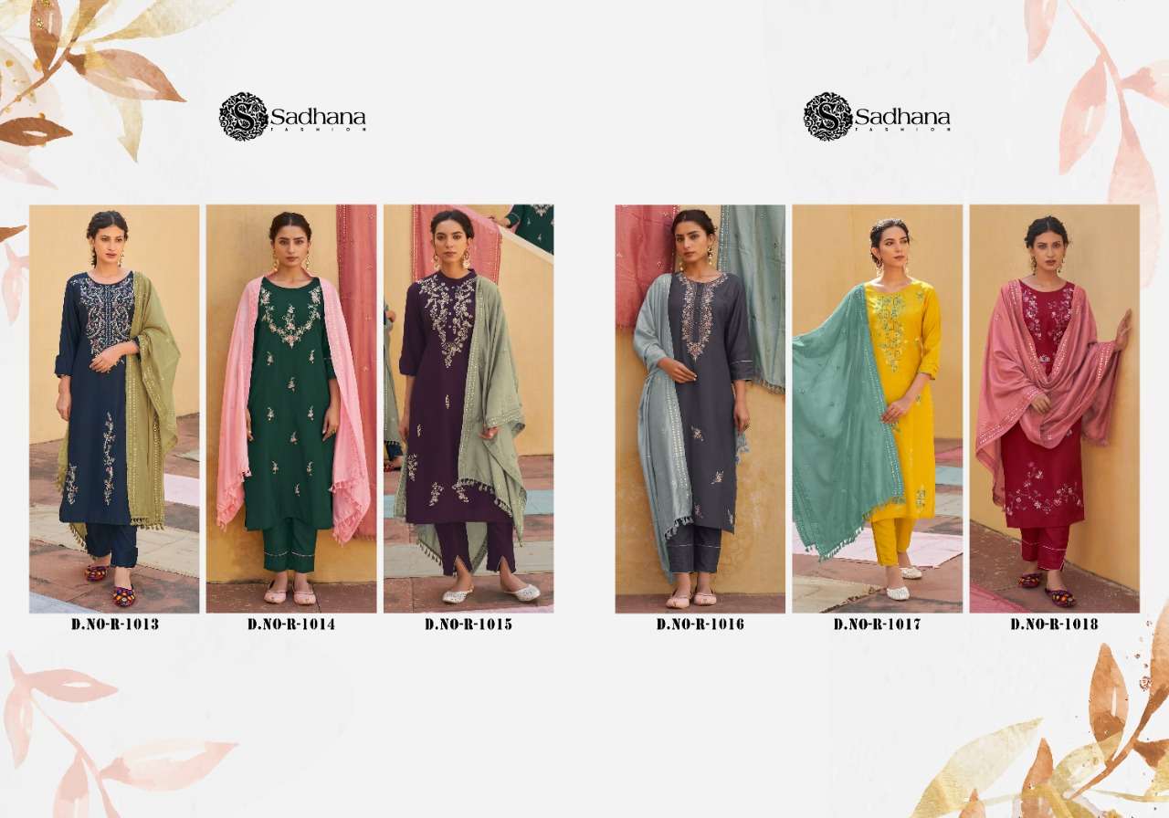 SADHANA FASHION PRESENTS LATEST KURTI CATALOG BUTTERFLY WHOLESALE RATE IN SURAT