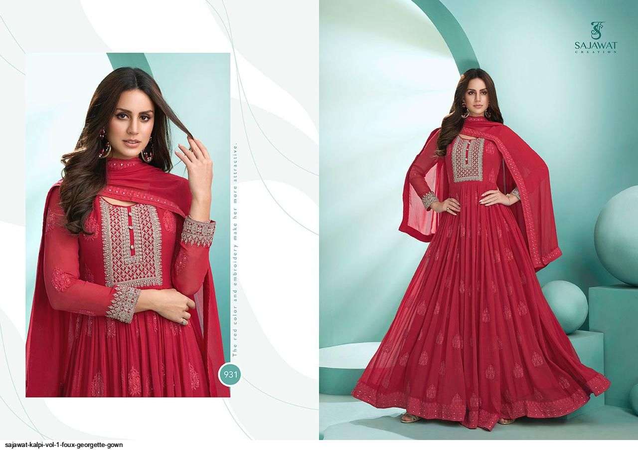 SAJAWAT CREATIONS PRESENTS KALPI VOL-01 WHOLESALE RATE IN SURAT- SAI DRESSES