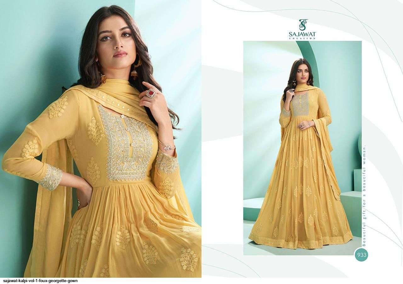 SAJAWAT CREATIONS PRESENTS KALPI VOL-01 WHOLESALE RATE IN SURAT- SAI DRESSES