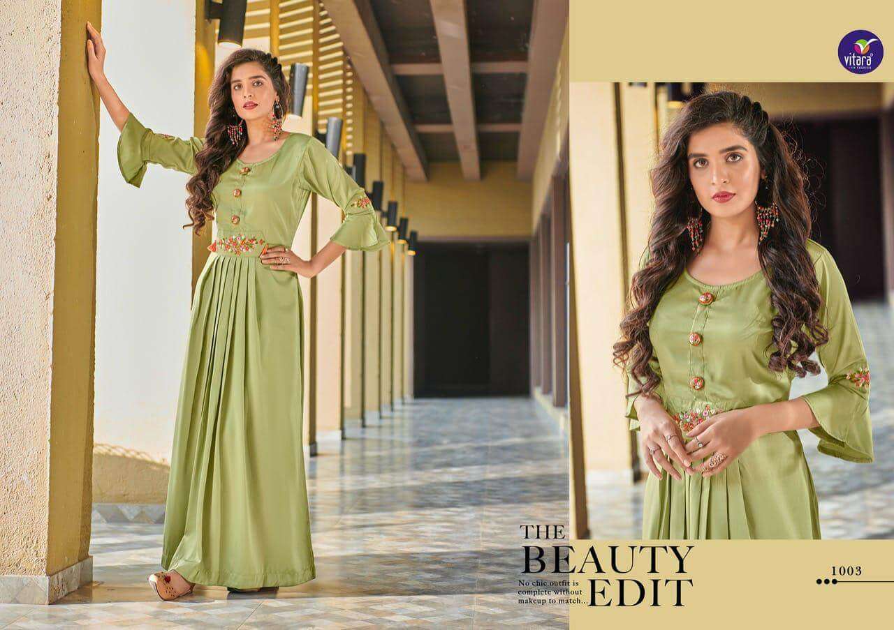 VITARA FASHION PRESENTS SIYONA VOL-02 WHOLESALE RATE IN SURAT - SAI DRESSES