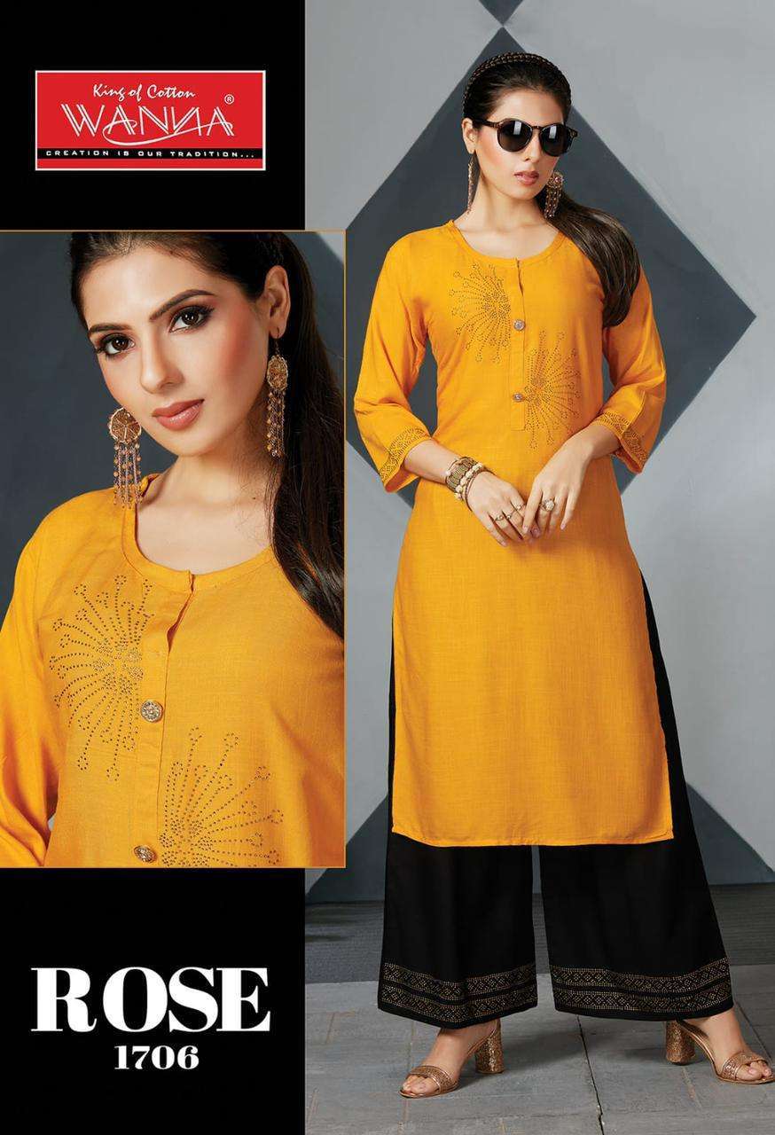 WANNA LOOK FAB PRESENTS CATALOGUE ROSE WHOLESALE RATE IN SURAT- SAI DRESSES