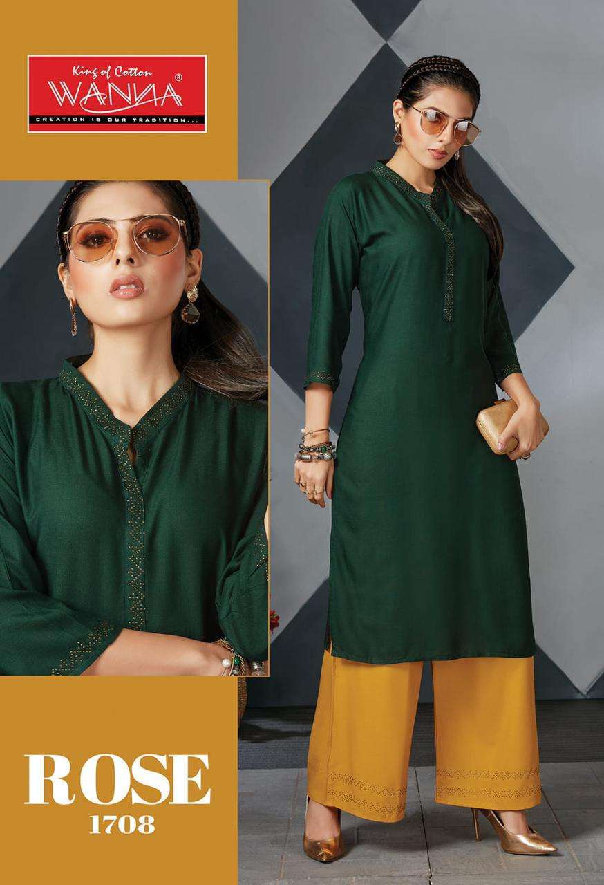 WANNA LOOK FAB PRESENTS CATALOGUE ROSE WHOLESALE RATE IN SURAT- SAI DRESSES