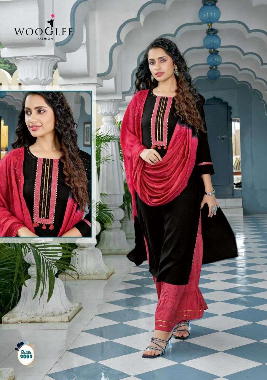 WOOGLEE MITTOO PRESENTS NEW CATALOG SAVREE WHOLESALE RATE IN SURAT- SAI DRESSES