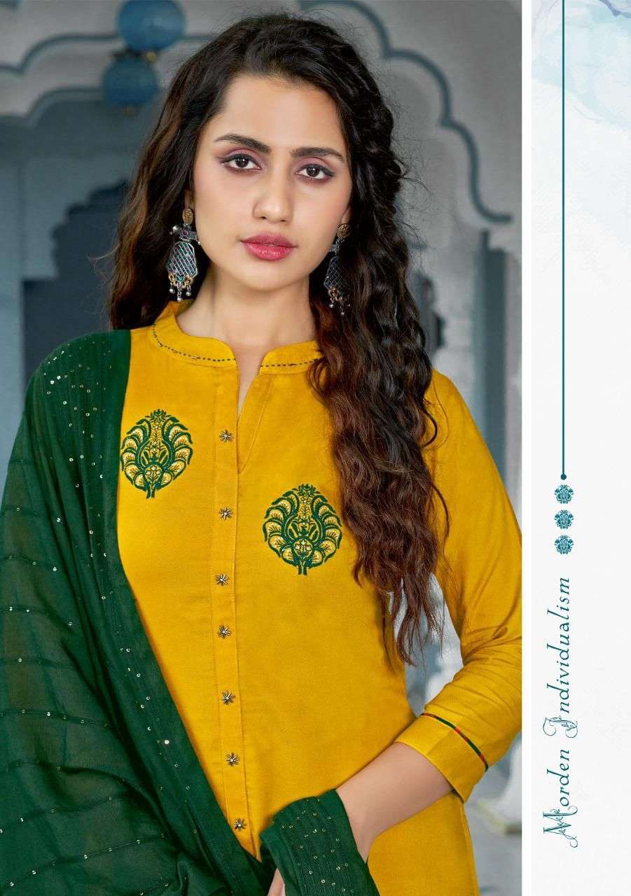 WOOGLEE MITTOO PRESENTS NEW CATALOG SAVREE WHOLESALE RATE IN SURAT- SAI DRESSES