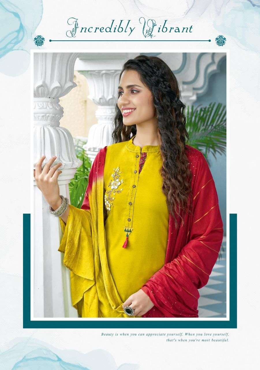 WOOGLEE MITTOO PRESENTS NEW CATALOG SAVREE WHOLESALE RATE IN SURAT- SAI DRESSES