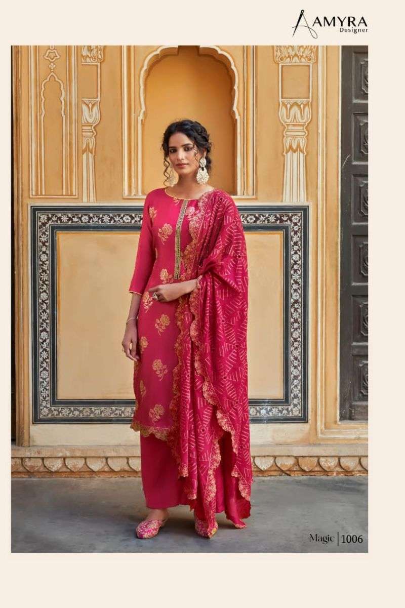 Aamyra Designers Magic Vol 2 Designer Dress Materials in Wholesale Rate in Surat- Sai Dresses