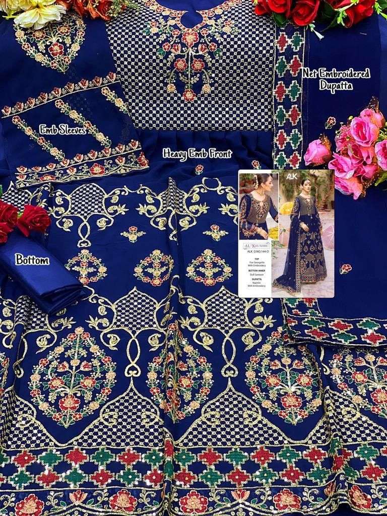 Al Khushbu 144 Series Exclusive Designer Pakistani Suits in wholesale rate in surat- Sai Dresses