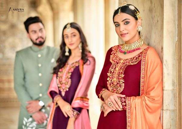 Amyra Designer Gharana Vol-2 2506-2509 Series in Wholesale Rate in Surat  Sai Dresses- 
