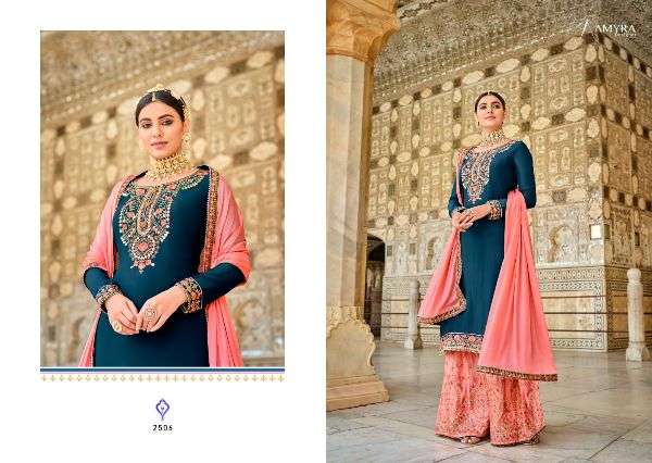Amyra Designer Gharana Vol-2 2506-2509 Series in Wholesale Rate in Surat  Sai Dresses- 