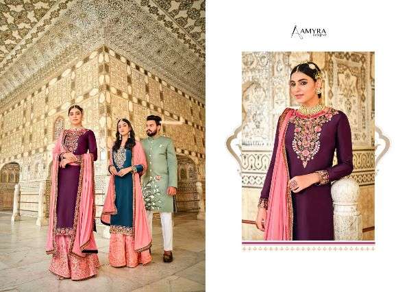 Amyra Designer Gharana Vol-2 2506-2509 Series in Wholesale Rate in Surat  Sai Dresses- 