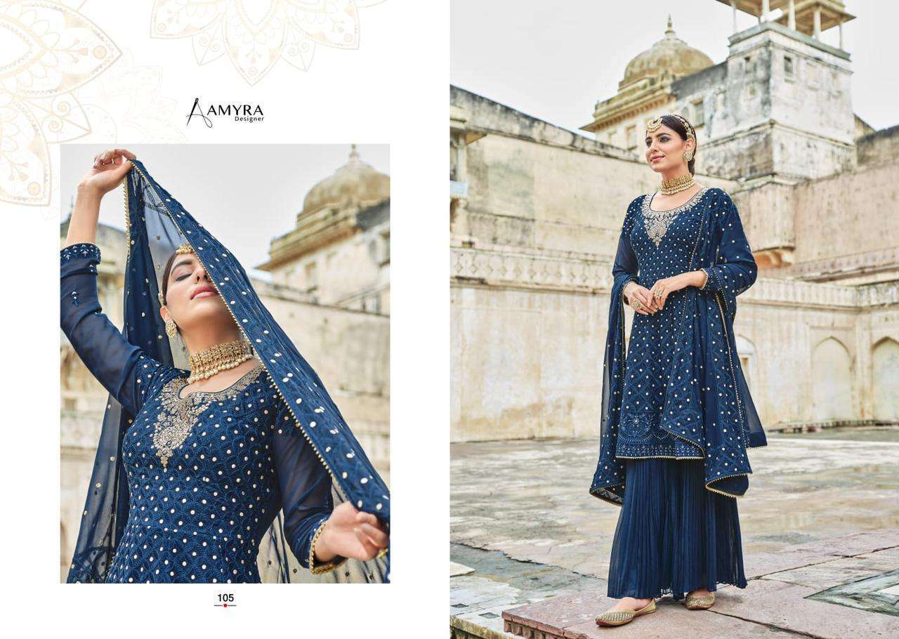 Amyra Designer Ruby Series 101-105 IN WHOLESALE RATE IN SURAT - SAI DRESSES