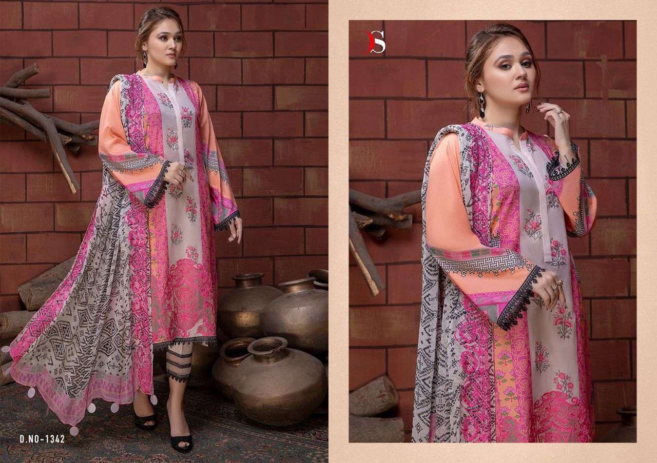 DEEPSY PRESENTS CHARIZMA BEYOND COTTON & CHIFFON DUPATTA  PAKISTANI SUIT WHOLESALE RATE IN SURAT - SAI DRESSES 